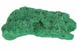 Silky Fibrous Malachite Cluster - Congo #138545-1